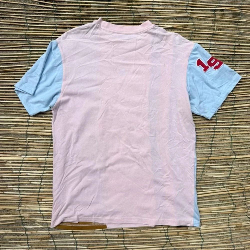 Smoke Rise DNM Co Patchwork Graphic T-Shirt Men's Medium - Picture 7 of 7